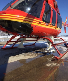 貝爾407直升機(jī)安裝實(shí)例